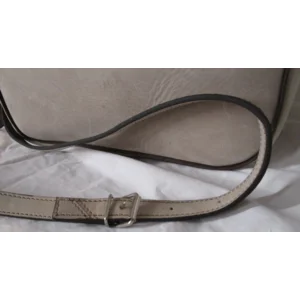 Handtas Lindsay Handgemaakt - 100% Leder Beige/ Bruin