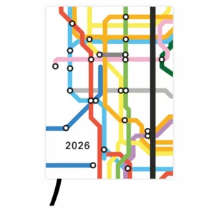 Week agenda - 2026 - Small - Underground - 10,5x14,2cm
