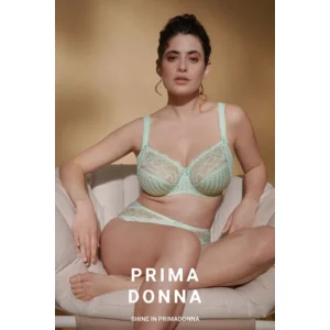 Prima Donna Slip Rio: Madison, Fleur de Printems, zacht groen, Europese Maten ( PDO.207 )