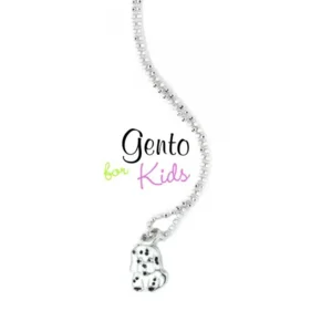 Gento Kids Jewels zilveren ketting  met hondje 14K69/36