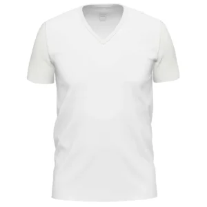 Ammann Heren onderhemd: Gots Shirt 1/2 mouw, V hals, Korte mouw, Wit / blauw / zwart of grijs ( AMM.588 / AMM.589 / AMM.590 / AMM.591 )