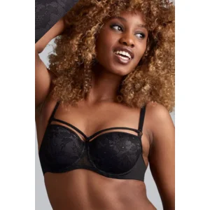 Marlies Dekkers – Space Odyssey – BH Voorgevormd – 35610 – Steel Grey and Black