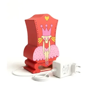 Lamp - Prinsessenlamp - Op de troon