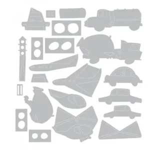 Sizzix - Thinlits - Cityscape Commute - 22 stanzen