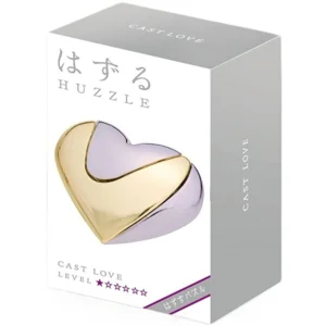 IQ-puzzel - Love - Metaal - Niveau 1