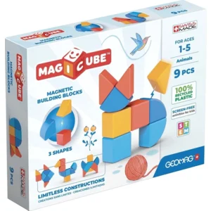 Geomag - Magicube - Magnetische blokken - Dieren - 9dlg.