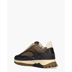 Floris Van Bommel De Grommer Bruin Herensneakers