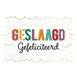 Kaart - Daisy - Geslaagd - DSY054