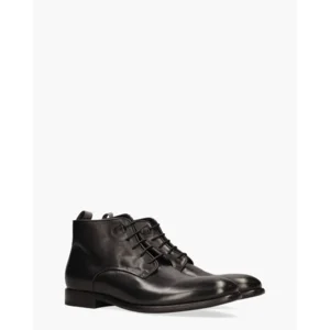 Pantanetti 10941E Zwart Heren Veterboots