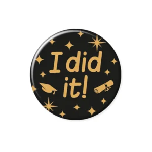 Button - I did it! - Klein