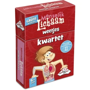 Spel - Kwartet - Menselijk lichaam weetjes - 6+