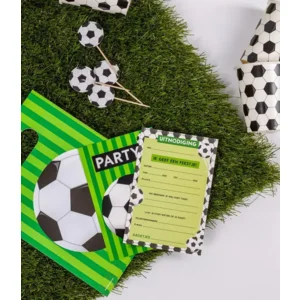 Paper Dreams Uitnodigingskaarten Football 15x10cm - 6st