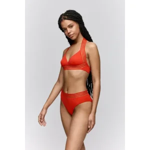 Sarda Miss triangel bikini in oranjerood