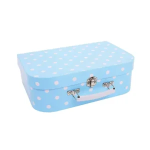 Theeservies - Polka dot - Blauw - 18dlg.