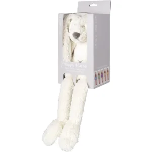 Knuffel - Konijn - Richie - Ivoor - Met licht en geluid - 34cm