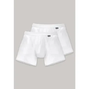 Schiesser Authentic Shorts 2Pack - 103399 – White