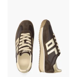 Back 70 Jogger Bruin/Goud Damessneakers