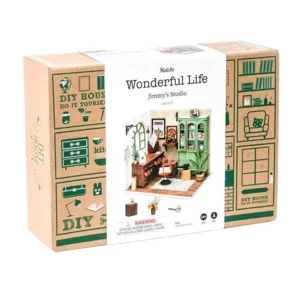 Voordeelpakket Wonderful Life – Jimmy’s Studio – Anne’s Bedroom – Mrs Charlie’s Dining Room -  Robotime Modelbouwpakket