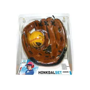 Honkbalset - Kunstleder handschoen & PVC bal - 9 Inch