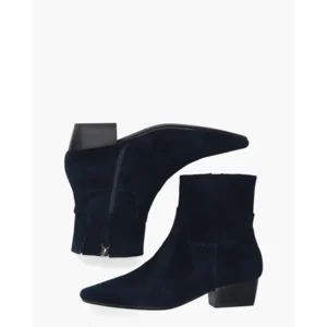 Di Lauro Carabella Donkerblauw Enkelboots