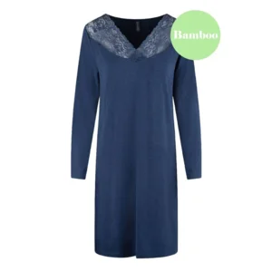Lingadore Heather nachthemd in blauw