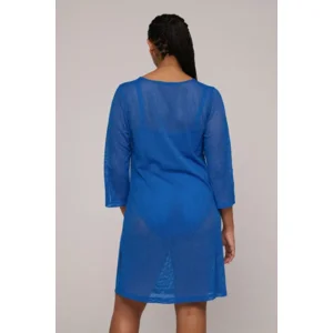 Prima Donna Swim Aswan tuniek in kobaltblauw