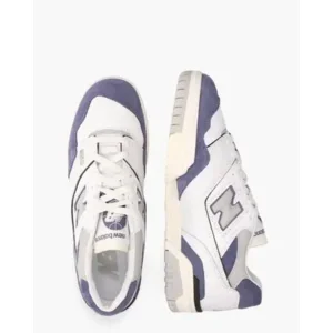 New Balance BB550BWG Blauw/Wit Herensneakers