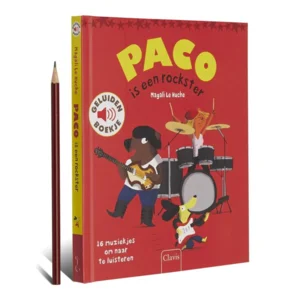 Boek - Paco is een rockster - Met muziek