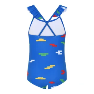 Legowear Meisjes Badpak Blue