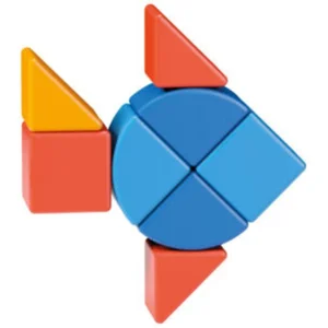 Geomag - Magicube - Magnetische blokken - Dieren - 9dlg.