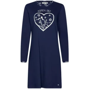 Pastunette – Aspen Ski - Nachtkleed – 111252-646-1 – Dark Blue