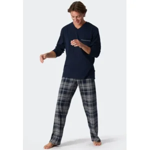 Schiesser – Comfort Fit - Pyjama – 179112 – Dark Blue