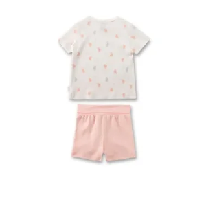 Sanetta Meisjes Pyjama: Vlinder motief, korte mouw / short ( SAN.104 )