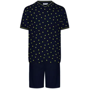 Pastunette Heren Pyjama: Tennis motief, V hals ( PAS.97 )