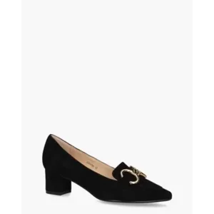 Di Lauro Saskia Zwart Damesloafers