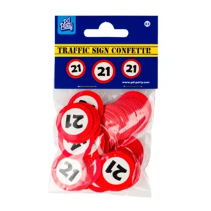Confetti - 21 - Verkeersbord