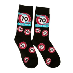 Sokken - 70 Jaar - Verkeersbord