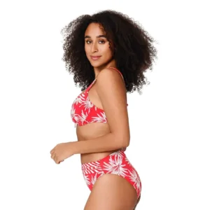 Lingadore Exotic strapless bikini in rood en wit