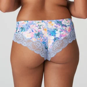 Prima Donna Madison shorty in lichtblauw met bloemenprint