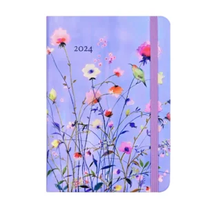 Agenda - 2024 - Compact - 16 Maanden -Wilde lavendel - 12,7x17,8cm