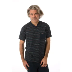 Perlina Heren Pyjama: Gijs, Navy ( LINA.119 )