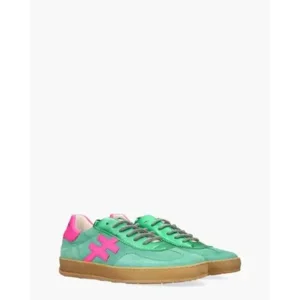 Another Trend A032 Goud/Rood Damessneakers