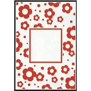 Crafts Too Embossing folder flowers frame