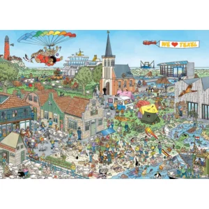 Puzzel - Jan van Haasteren - Rondje Texel - 1000st.