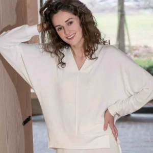 Gl-Amour Viscose pyjama in ivoor