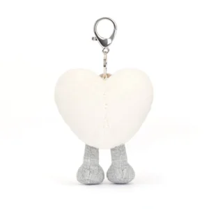 Bag Charm - Amuseable - Cream Heart