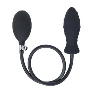 Levelz Ribbed Opblaasbare Buttplug 12 cm