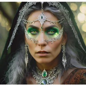Elektro Groene Kleurlenzen – Weeklenzen Zonder Sterkte – Voor Monsters, Cyborgs & Horror Cosplay – Halloween Special
