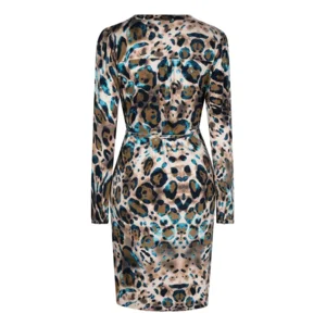 Esqualo Kleed: Animal print, lange mouw ( ESQ.265 )