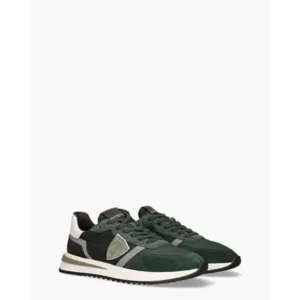 Philippe Model Tropez 2.1 Groen Herensneakers